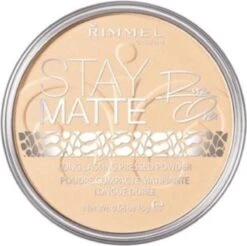 Rimmel London Stay Matte Pressed Powder - 001 Transparent - Powder -Beroemde Cosmetica Winkel 1200x1197 19