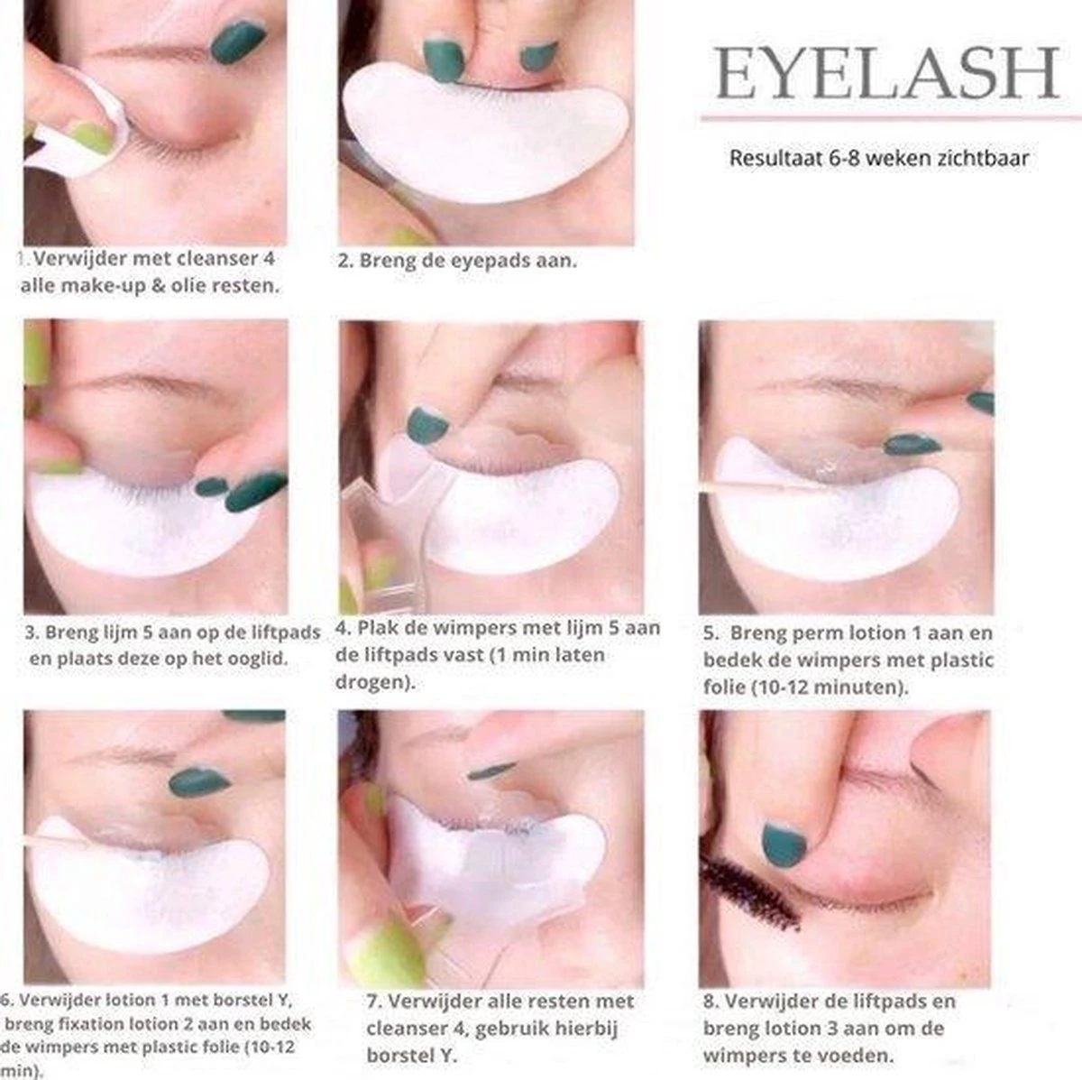 Mimlo Professionele Wimper & Wenkbrauw Lifting Set - Lash Lift Kit - Wimperlifting Set - Browlift - Permanente Wimper Kruller - Lash & Brow Lift Kit 8 Mimlo Professionele Wimper & Wenkbrauw Lifting Set - Lash Lift Kit - Wimperlifting Set - Browlift - Permanente Wimper Kruller - Lash & Brow Lift Kit - Afbeelding 6