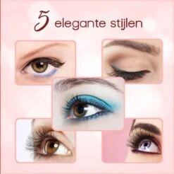 Merkloos La Liva Magnetische Wimpers - Inclusief Eyeliner En Wimper Pincet - 5 Magneetjes - Wimperextentions - Wimperlifting Set - Lash Lift -Beroemde Cosmetica Winkel 1200x1197 29