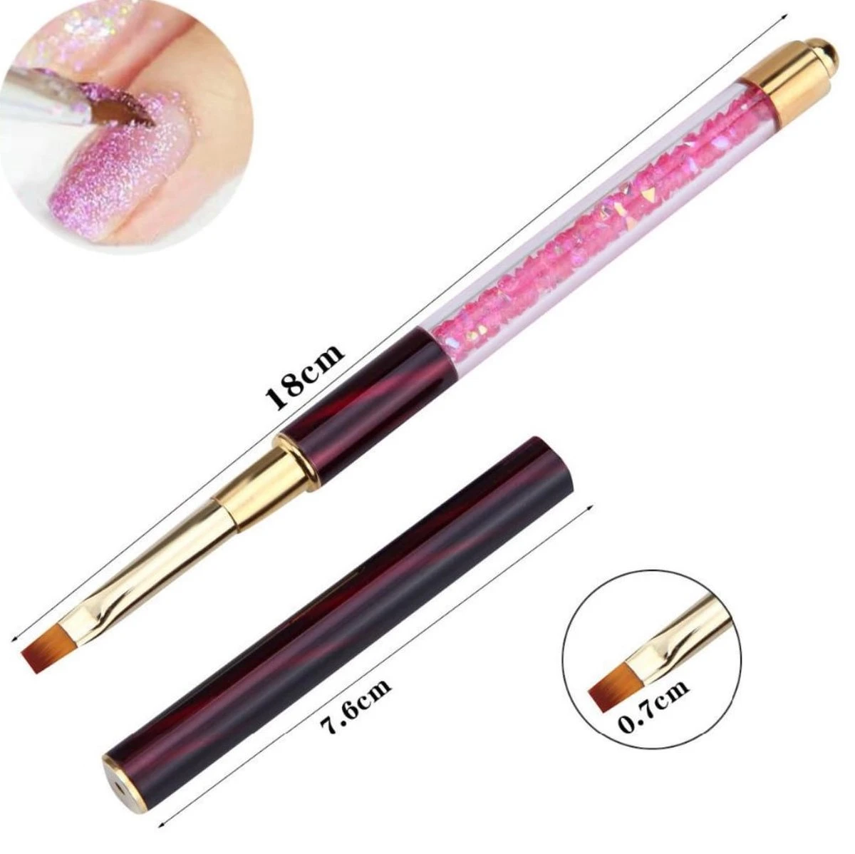 Nail Art Penselen - 8-delig - Penselen - Nail Art Brushes - Nail Art Kwasten - Nail Art - Nail Art Tools - Nail Art Set - Nail Art Kwast - Penselenset - Penselen Set - Penselen Nagels - Nail Art - Nail Art Kit - Nail Art Penseel 14 Nail Art Penselen - 8-delig - Penselen - Nail Art Brushes - Nail Art Kwasten - Nail Art - Nail Art Tools - Nail Art Set - Nail Art Kwast - Penselenset - Penselen Set - Penselen Nagels - Nail Art - Nail Art Kit - Nail Art Penseel - Afbeelding 12