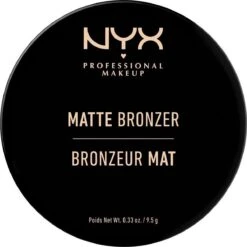 NYX Professional Makeup Matte Bronzer - Light MBB01 - Bronzer - 9,5 Gr -Beroemde Cosmetica Winkel 1200x1198 21