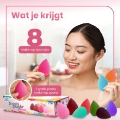 Beauty Blender - Make-up Sponsjes - Spons - 8 Stuks - Zacht & Perfecte Vorm! 14 Beauty Blender - Make-up Sponsjes - Spons - 8 Stuks - Zacht & Perfecte Vorm! -Beroemde Cosmetica Winkel 1200x1199 15
