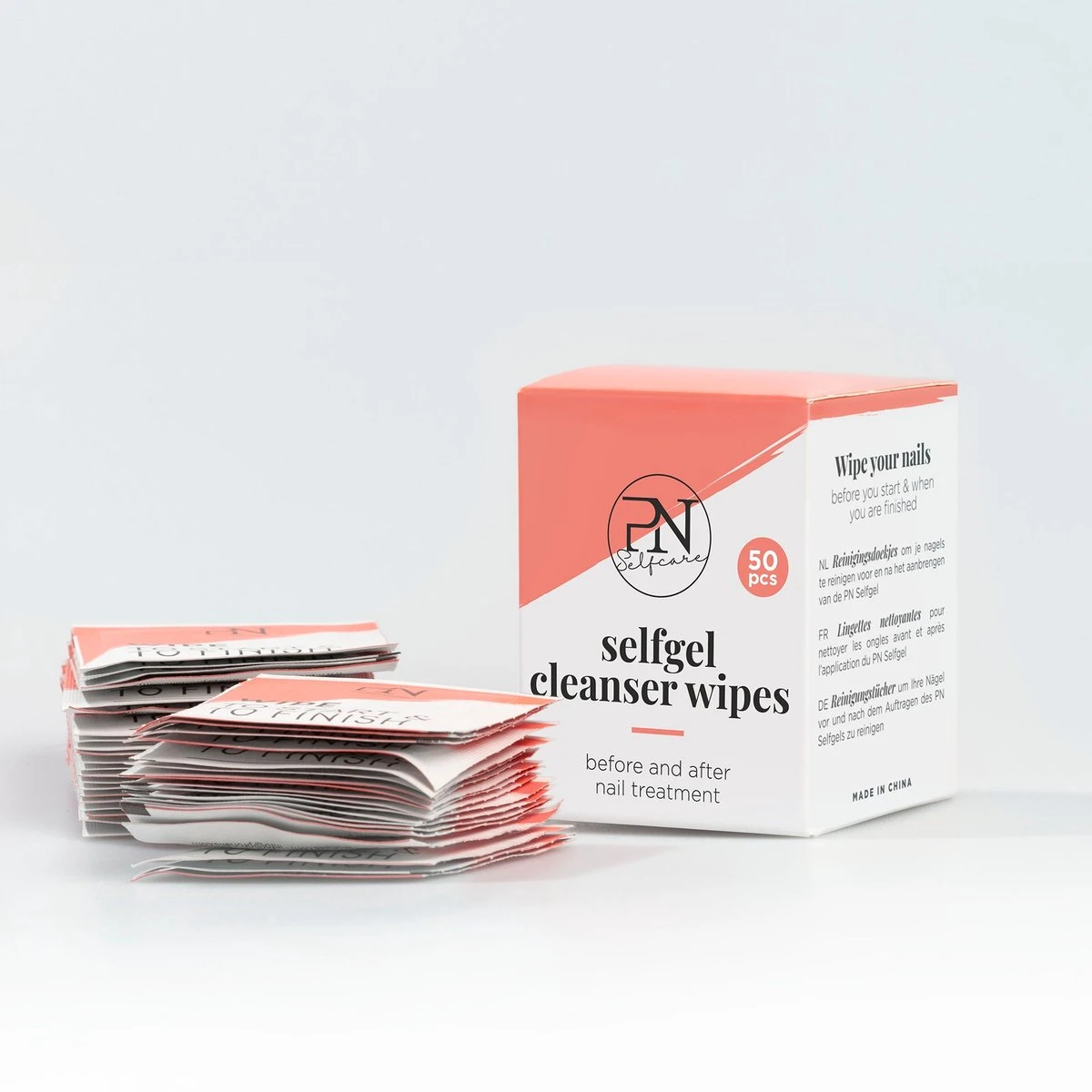 PN Selfcare - Nail Wipes - Set Van 50 Stuks - Nageldoekjes - Reiniging Voor Gellak & Nagellak 5 PN Selfcare - Nail Wipes - Set Van 50 Stuks - Nageldoekjes - Reiniging Voor Gellak & Nagellak - Afbeelding 3