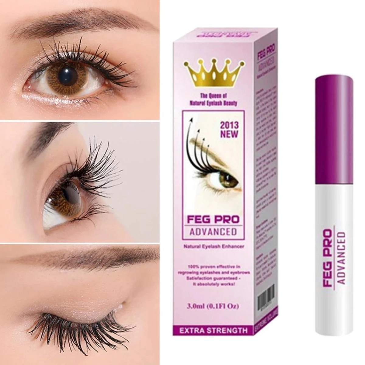 Merkloos FEG Pro Geavanceerde Wimpeserum | Wimper Groei Booster | Wimper Behandelingen | Serum Enhancer | Originele Feg Eyelash Enhancer Eyelash Serum Eyebrow Enhancer Eyebrow Serum 9 Merkloos FEG Pro Geavanceerde Wimpeserum | Wimper Groei Booster | Wimper Behandelingen | Serum Enhancer | Originele Feg Eyelash Enhancer Eyelash Serum Eyebrow Enhancer Eyebrow Serum - Afbeelding 7
