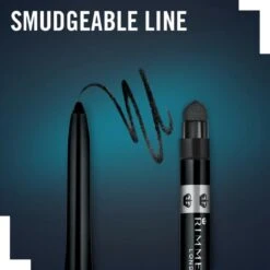 Rimmel London Rimmel Exaggerate Waterproof Eye Definer - 262 Blackest Black -Beroemde Cosmetica Winkel 1200x1200 1040
