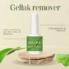 Merkloos Magic Soak Off Nailpolish Remover - Gellak Remover - Gellak Cleaner - Gellak Verwijderen - Gellak Remover - 15ml