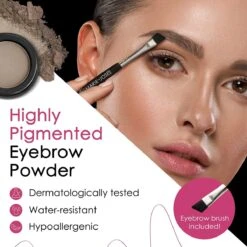 Wenkbrauwpoeder Donkerblond - Taupe - Wenkbrauw Make-up - Zachte, Natuurlijke Wenkbrauwen - Marie-José & Co -Beroemde Cosmetica Winkel 1200x1200 1309