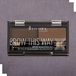 Rimmel London Brow This Way Brow Sculpting Kit - 003 Dark Brown -Beroemde Cosmetica Winkel 1200x1200 1330