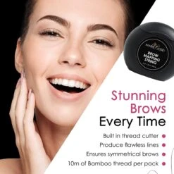 Marie-José & Co - Brow Mapping String - Voor Henna Brows & Microblading - Kleur Draad: Wit - 1 X 10M - Voldoende Voor 50 Toepassingen 11 Marie-José & Co - Brow Mapping String - Voor Henna Brows & Microblading - Kleur Draad: Wit - 1 X 10M - Voldoende Voor 50 Toepassingen -Beroemde Cosmetica Winkel 1200x1200 1350