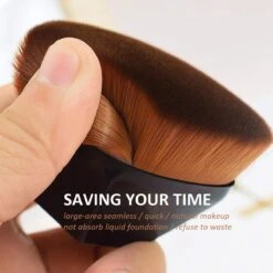 Garpex® Blush Foundation Brush - Make Up Borstel - Powder Brush - Make-up Kwast - Magic Face Brush - Concealer -Beroemde Cosmetica Winkel 1200x1200 1440