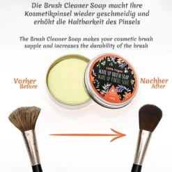 Professionele Vegan Kwastenreiniger Zeep, Cosmetica Kwast En Make-up Kwast, Zeep Van Tritart 100 G + Hart Reiniger -Beroemde Cosmetica Winkel 1200x1200 1533
