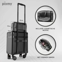 PIXMY® - MT130-S - Make Up Koffer - Cosmetica Koffer - DESIGN -Beroemde Cosmetica Winkel 1200x1200 1575