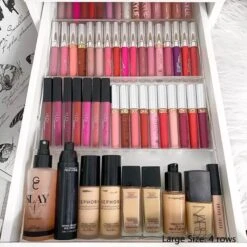 Jumanah® Collections "Sorted" Large Foundation Tray - Make Up Organizer - Ladeverdeler - Lade Organizer - Transparant - Acryl - Kunststof - Ikea Alex 5 Ladeblok 14 Jumanah® Collections "Sorted" Large Foundation Tray - Make Up Organizer - Ladeverdeler - Lade Organizer - Transparant - Acryl - Kunststof - Ikea Alex 5 Ladeblok -Beroemde Cosmetica Winkel 1200x1200 1589