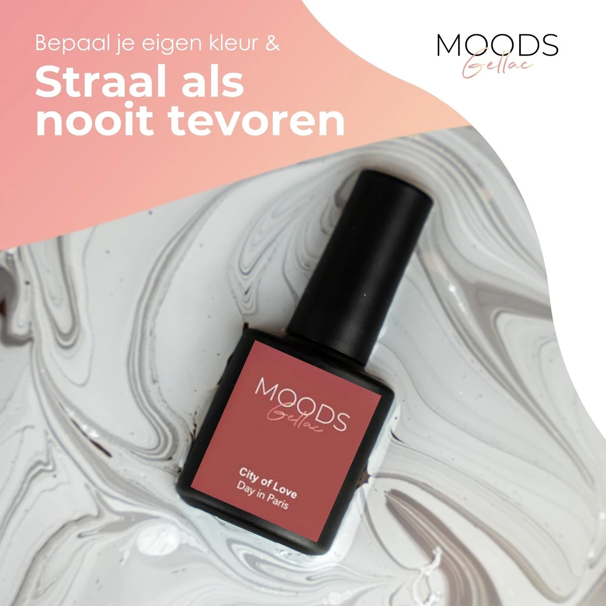 Moods Gellac 6-delige Set - Gel Nagellak - 8ML - Day In Paris - Gellac - Nagels - Gellak Starterspakket - Caramel Kleuren 10 Moods Gellac 6-delige Set - Gel Nagellak - 8ML - Day In Paris - Gellac - Nagels - Gellak Starterspakket - Caramel Kleuren - Afbeelding 8