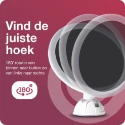 Innovision Make Up Spiegel - Met Verlichting En Zuignap - 360° Verstelbaar - Werkt Op Batterijen En Op Stroom - 5x Vergroot -Beroemde Cosmetica Winkel 1200x1200 1617