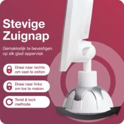 Innovision Make Up Spiegel - Met Verlichting En Zuignap - 360° Verstelbaar - Werkt Op Batterijen En Op Stroom - 5x Vergroot -Beroemde Cosmetica Winkel 1200x1200 1622