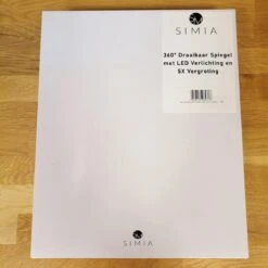 360° Draaibaar LED Scheerspiegel Met 5X Vergroting - 3 Lichtstanden - Dimstanden - Badkamerspiegel Met Natuurlijk Licht - Make-up Spiegel - Draadloos - Werkt Op Batterijen -Beroemde Cosmetica Winkel 1200x1200 1630