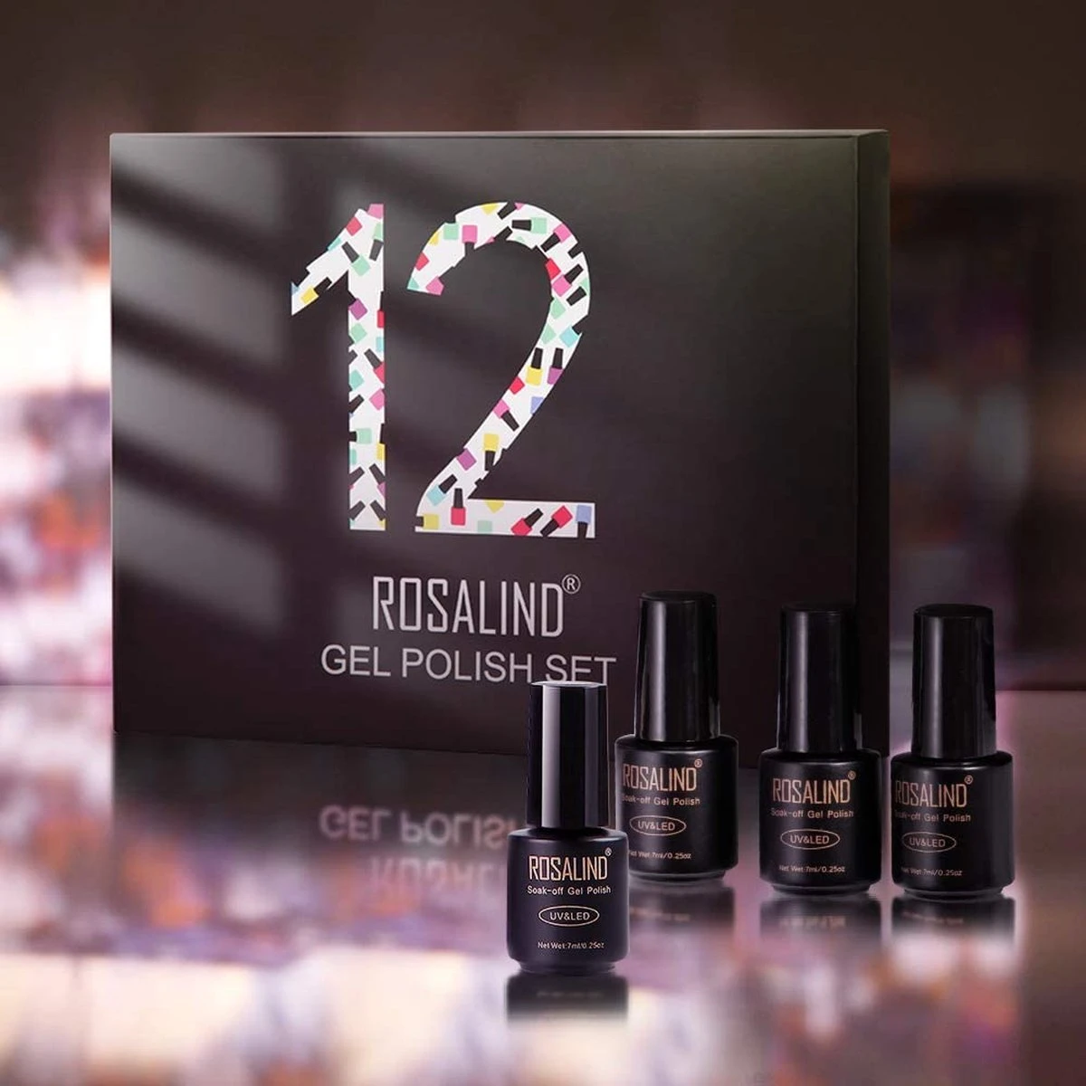 Merkloos Gel Polish Set 14P - Voor Manicure - 12 Stuks - Uv Kleuren, Kleurcode 12-11 - Gel Nagellak Semi Permanente Hybrid - Nail Art Gel Lak Set & Kits RATC12-11 5 Merkloos Gel Polish Set 14P - Voor Manicure - 12 Stuks - Uv Kleuren, Kleurcode 12-11 - Gel Nagellak Semi Permanente Hybrid - Nail Art Gel Lak Set & Kits RATC12-11 - Afbeelding 3