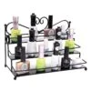 Confibel Nagellak Organizer - Nagellak Flesjes Houder - Essentiële Oliën Organizer - Rek Voor Flesjes - Wanddecoratie - Zwart -Beroemde Cosmetica Winkel 1200x1200 1686