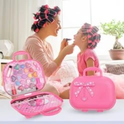 Make Up Koffer 25 Delig - Roze - Make Up Koffer Met Inhoud - Make Up Koffer Meisjes - Make Up Koffer Kinderen - Make Up Set Voor Meisjes -Beroemde Cosmetica Winkel 1200x1200 1705