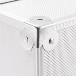 AREBOS Cosmetica Koffer - Beauty Case - Cosmetica Trolley - 15 L - Zilber -Beroemde Cosmetica Winkel 1200x1200 1742