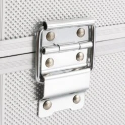 AREBOS Cosmetica Koffer - Beauty Case - Cosmetica Trolley - 15 L - Zilber -Beroemde Cosmetica Winkel 1200x1200 1743