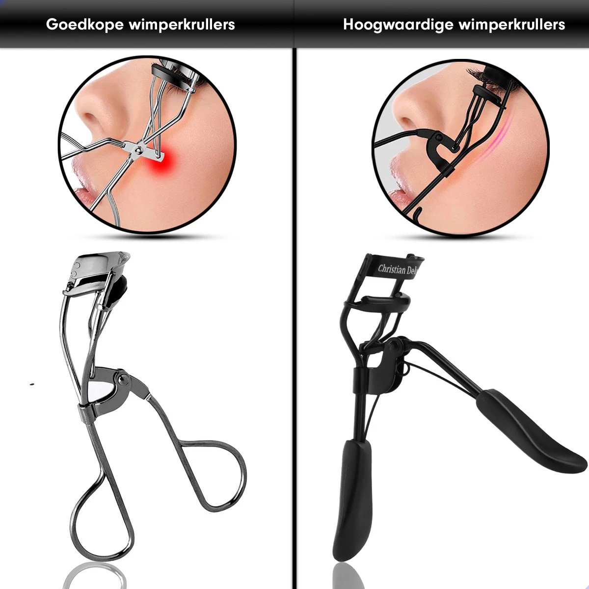 Christian Deluxe - Professionele Wimperkruller - Midnight Sky - Zwart 9 Christian Deluxe - Professionele Wimperkruller - Midnight Sky - Zwart - Afbeelding 7