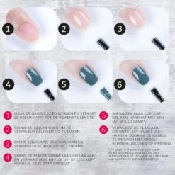 Miss Jules - 6-Delige Gellak Starterspakket - Nagellak - Kleur Grijs, Roze & Glitter - Glanzend & Dekkend Resultaat -Beroemde Cosmetica Winkel 1200x1200 207