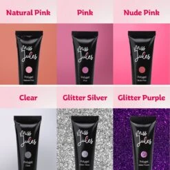 Miss Jules® Luxe Complete Polygel Kit - Polygel Nagels Starterspakket - 6 Kleuren - Perfecte Combinatie Gellak & Acryl - Incl. UV LED Lamp & Instructievideo (NL) -Beroemde Cosmetica Winkel 1200x1200 284