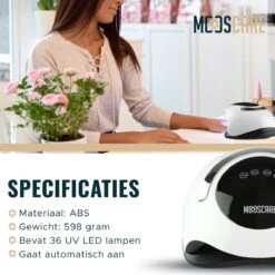 MOOSCARE 120 Watt LED Lamp Voor Gellak Nagels - UV Lamp Gelnagels - Nail Art Nagellamp - Gel Nagellak Nageldroger 12 MOOSCARE 120 Watt LED Lamp Voor Gellak Nagels - UV Lamp Gelnagels - Nail Art Nagellamp - Gel Nagellak Nageldroger -Beroemde Cosmetica Winkel 1200x1200 308