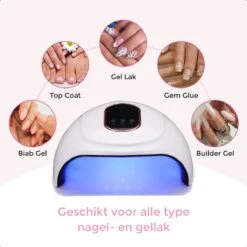 Price2buy UV Lamp Gelnagels + Extra's - Nagellamp - Set Met Nageldroger - Gellak Lamp - Draagbaar -Beroemde Cosmetica Winkel 1200x1200 312