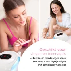 Price2buy UV Lamp Gelnagels + Extra's - Nagellamp - Set Met Nageldroger - Gellak Lamp - Draagbaar -Beroemde Cosmetica Winkel 1200x1200 313