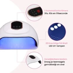Price2buy UV Lamp Gelnagels + Extra's - Nagellamp - Set Met Nageldroger - Gellak Lamp - Draagbaar -Beroemde Cosmetica Winkel 1200x1200 315