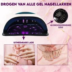 Maxi Nageldroger Pro - 168W - Uv Lamp - Nageldroger Lamp - Nageldroger Voor Gelnagels - Geschikt Voor Elke Nagel Gellak 11 Maxi Nageldroger Pro - 168W - Uv Lamp - Nageldroger Lamp - Nageldroger Voor Gelnagels - Geschikt Voor Elke Nagel Gellak -Beroemde Cosmetica Winkel 1200x1200 329