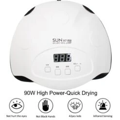 Nageldroger- 90 Watt LED UV Inclusief Manicure- Pedicure Set - Professioneel - Nagel Lamp LED - Professionele Nageldroger - Ledlamp - Gel Nagellak - Gelpolish - Gel Nagels - Builder Gel - Acryl -Beroemde Cosmetica Winkel 1200x1200 337