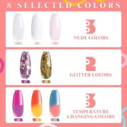 Merkloos Nepnagels - Polygel Set - 8 Kleuren - Nagels Set - Polygel Starter Set - Nagelverlenging Gel Kit - Voor Beginners - Voor DIY Salon Art Nagels -Beroemde Cosmetica Winkel 1200x1200 355