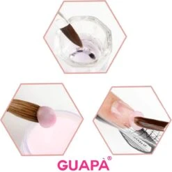 GUAPÀ Acryl Starterspakket | Acryl Nagels | Acrylic Liquid | Acryl Penselen | Dappendish | Acryl Nagels | Acrylic Nails -Beroemde Cosmetica Winkel 1200x1200 378