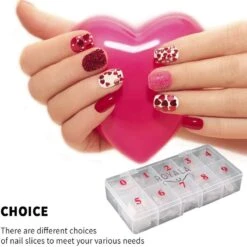 Royala Nagel Tips - French Full Cover - Kunstnagel Set - NepNagel Tips - 500 Stuks 10 Maten In Handige Tipbox - Transparant/ Clear/ Helder - Acryl En Gel In Tipbox -Beroemde Cosmetica Winkel 1200x1200 405