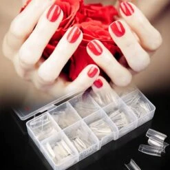 Royala Nagel Tips - French Full Cover - Kunstnagel Set - NepNagel Tips - 500 Stuks 10 Maten In Handige Tipbox - Transparant/ Clear/ Helder - Acryl En Gel In Tipbox -Beroemde Cosmetica Winkel 1200x1200 406