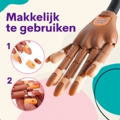 Merkloos Oefenhand Voor Nagels - Nailtrainer - Nagel Oefenhand - Compleet Acryl Nagels Starterpakket -Beroemde Cosmetica Winkel 1200x1200 433
