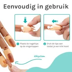 Nagel Tips - Oefenhand Nageltips - Kunstnagels - Nailtrainer - Nail Tips - 100 Stuks -Beroemde Cosmetica Winkel 1200x1200 443