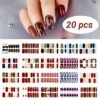 GUAPÀ® Nagelstickers & Nail Wraps - Nagelstickers Hartjes En Vormpjes - Nail Art - Nagel Folie - Diverse Kleuren Nail Wrap - 20 Vellen Nagelstickers -Beroemde Cosmetica Winkel 1200x1200 458