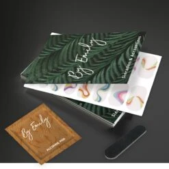 By Emily - Nagel Wrap - The Magic Belongs To Color | 16 Stickers | Nail Wrap | Nail Art | Trendy | Design | Nagellakvrij | Eenvoudig | Nagel Wrap | Nagel Stickers | Folie | Zelfklevend | Sjablonen -Beroemde Cosmetica Winkel 1200x1200 484