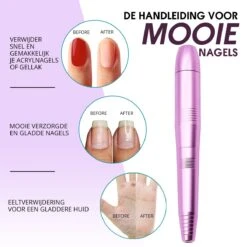Merkloos La Liva Elektrische Nagelvijl - Nagelfrees - Inclusief Extra Schuurrolletjes Keramisch Bitje En Nagelborstel - Manicure Set - Gellak -Beroemde Cosmetica Winkel 1200x1200 492