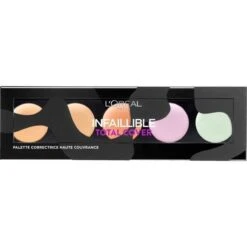 L'Oréal Paris Infallible Total Cover Concealer Palette - 105 Red Fiction -Beroemde Cosmetica Winkel 1200x1200 574