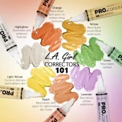L.A. Girl - HD Pro Concealer - GC990 - Orange - Corrector - Oranje - Medium Tot Donkere Huid - Cruelty Free - 8 G -Beroemde Cosmetica Winkel 1200x1200 576