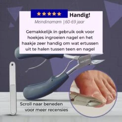 Nagelschaar Inclusief Nagelvijl - Nageltang Voor Harde Teennagels - Nagelknipper Tegen Kalknagels - Harde Nagels - Pedicureset - Manicureset Teennagelknipper - Teennagelschaar 16 Nagelschaar Inclusief Nagelvijl - Nageltang Voor Harde Teennagels - Nagelknipper Tegen Kalknagels - Harde Nagels - Pedicureset - Manicureset Teennagelknipper - Teennagelschaar -Beroemde Cosmetica Winkel 1200x1200 75