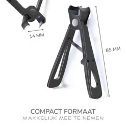 Nagelknipper Voor Kalknagels En Teennagels - Nageltang Met Extra Grote Opening - Zwart -Beroemde Cosmetica Winkel 1200x1200 83