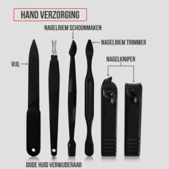 Strex Luxe Manicureset / Pedicureset Met Lederen Opbergetui - 20 Delig - Manicure Set - Pedicure Set - Manicure Sets - Pedicure Sets -Beroemde Cosmetica Winkel 1200x1200 88