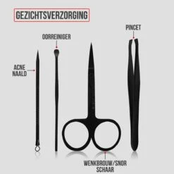 Strex Luxe Manicureset / Pedicureset Met Lederen Opbergetui - 20 Delig - Manicure Set - Pedicure Set - Manicure Sets - Pedicure Sets -Beroemde Cosmetica Winkel 1200x1200 89